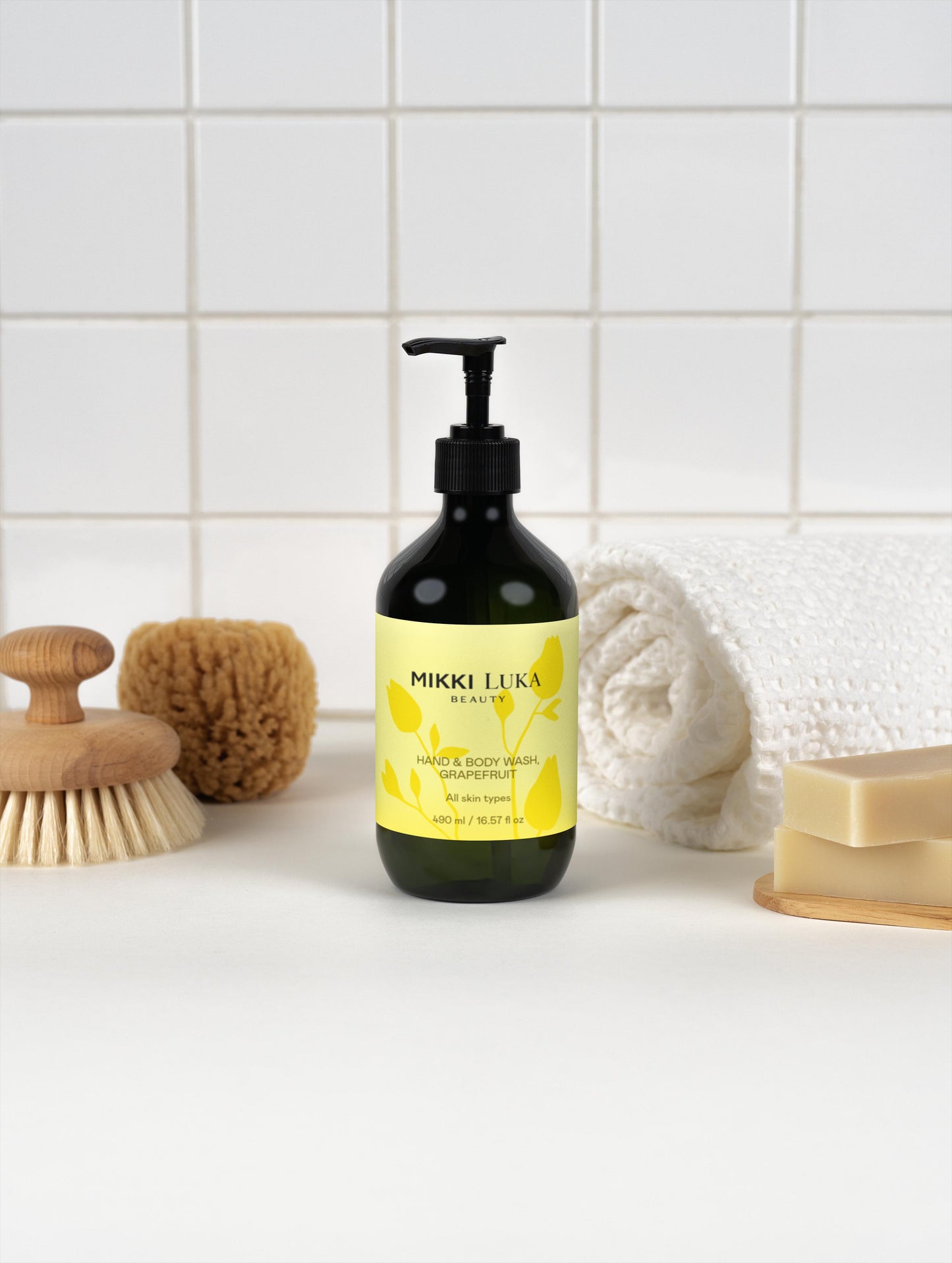 Mikki Luka Hand & Body Wash, Grapefruit