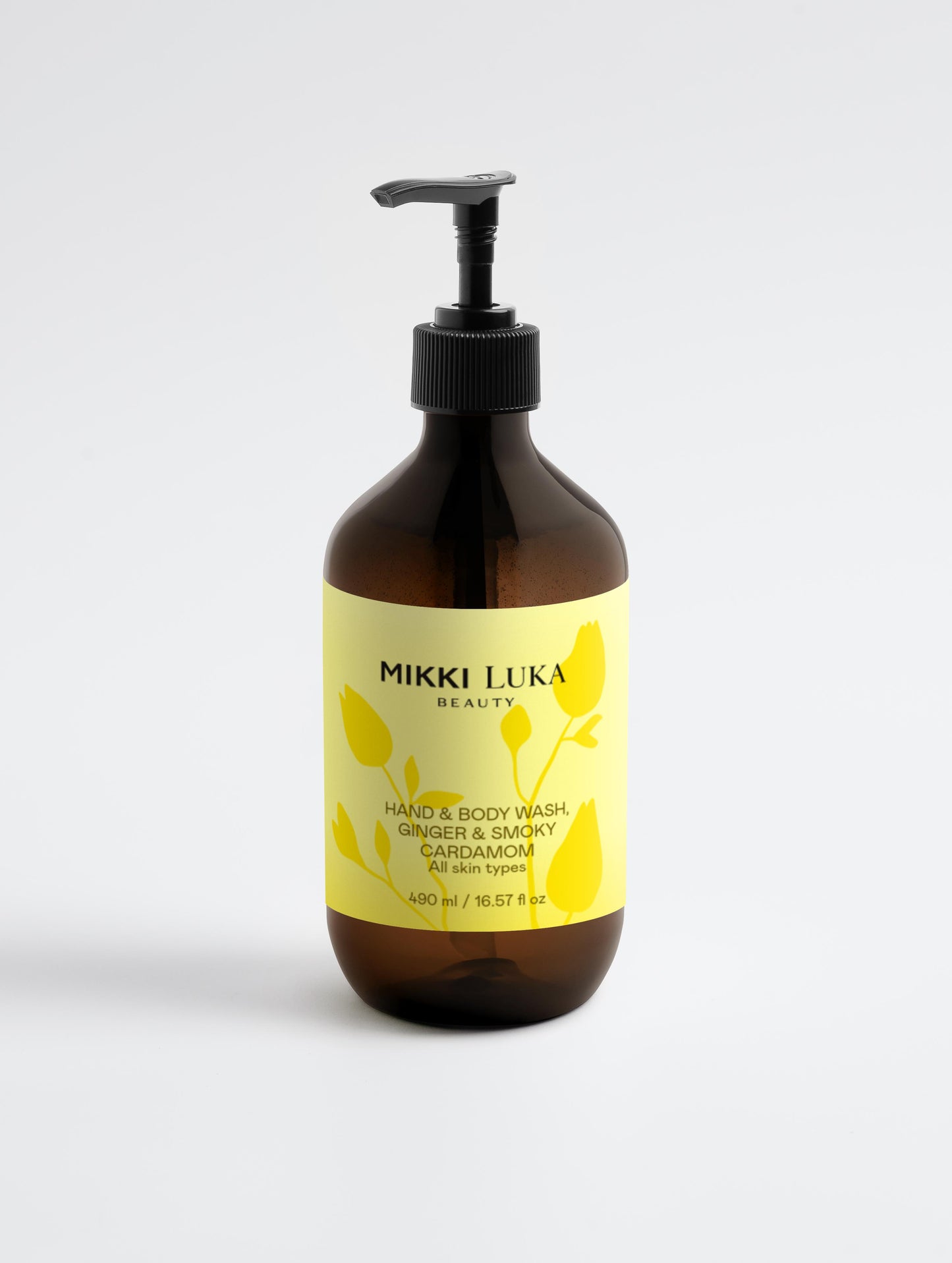 Mikki Luka Hand & Body Wash, Ginger & Smoky Cardamom