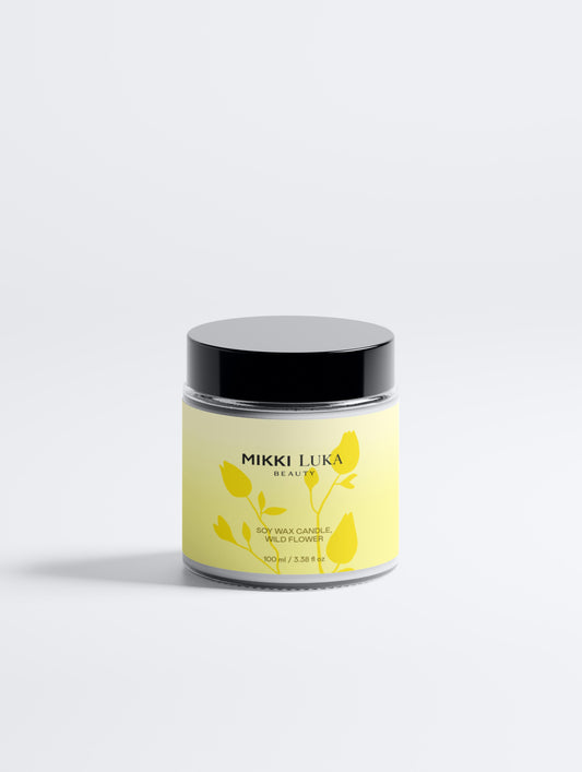 Mikki Luka Soy Wax Candle, Wild Flower