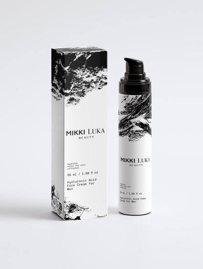 Mikki Luka Hyaluronic Acid Face Cream for Men